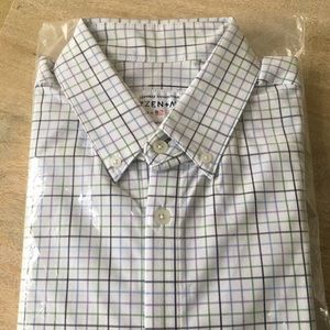 Mizzen + Main long sleeve dress shirt L